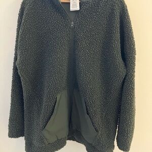 adidas Teddy Jacket - Olive Green